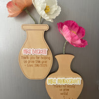 Teacher Magnetic Pot Plant Gift