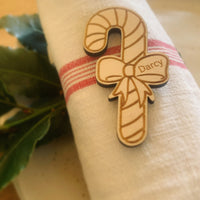 Personalised Christmas Table Name Tags