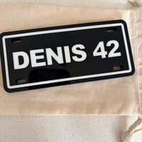 Personalised Walker & Wheelchair Number Plate – Custom Acrylic Accessory for Mobility Aids