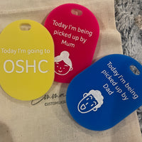 Bag Tags "Who, What, Where"