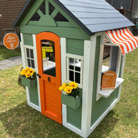Personalised Cubby Café Sign – Custom Playhouse Décor (Acrylic)