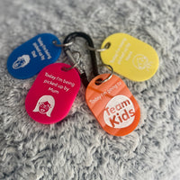 Bag Tags "Who, What, Where"