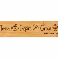 Personalised Bamboo Organisation Tray