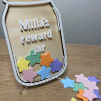 Small Personalised Reward Jar