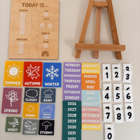 Today is… calendar board