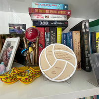 Personalised Netball Coach Appreciation Plaque (wood & acrylic)– A Heartfelt Thank You Gift