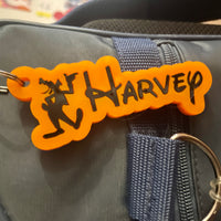 Disney-Inspired Personalised Keyring