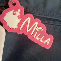 Disney-Inspired Personalised Keyring