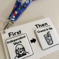 Custom First Then Board for Kids