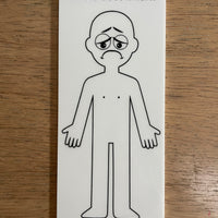 Portable “Where Does It Hurt?” Body Board – Double-Sided (Front & Back of Body)