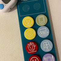 Portable Schedule & Emotional Check-In Board