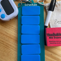 Portable Schedule & Emotional Check-In Board