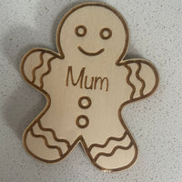 Personalised Christmas Table Name Tags