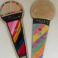 DIY Wooden Microphone Craft
