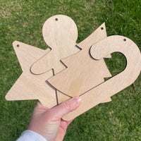 DIY Christmas Shapes – Set of 4