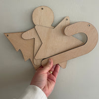 DIY Christmas Shapes – Set of 4