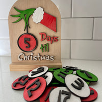 DIY The Grinch Count Down Calendar