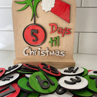 DIY The Grinch Count Down Calendar