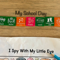 Desk Visual Schedule - For Schools