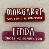 Custom Acrylic Name Badge