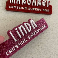 Custom Acrylic Name Badge