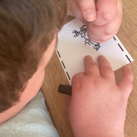 Handwritten/Drawn Keepsake Keyring