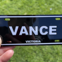 Personalised Walker & Wheelchair Number Plate – Custom Acrylic Accessory for Mobility Aids