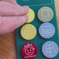 Portable Schedule & Emotional Check-In Board