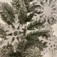 Silver Snowflake Trio – Christmas Decorations