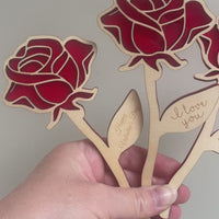 Valentine’s Day Rose Keepsake