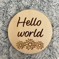 Cute & quirky milestone disc set
