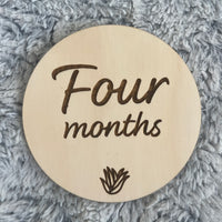 Cute & quirky milestone disc set
