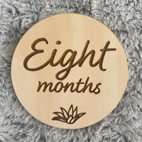 Cute & quirky milestone disc set