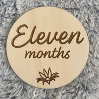 Cute & quirky milestone disc set