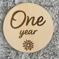 Cute & quirky milestone disc set