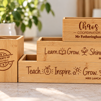 Bamboo pencil cup - Personalised