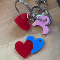 Pocket Hugs keyring set