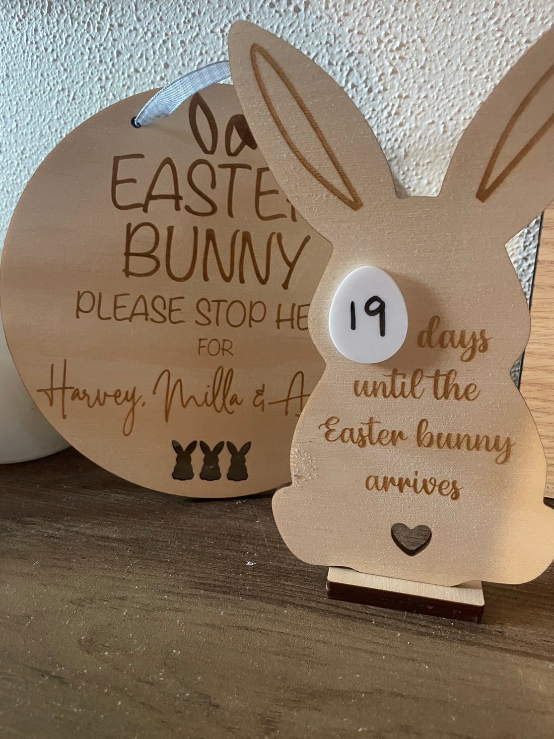 Count down Easter Bunny