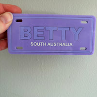 Personalised Walker & Wheelchair Number Plate – Custom Acrylic Accessory for Mobility Aids