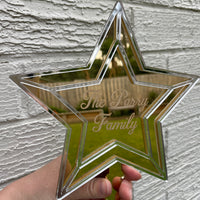 Personalised Christmas Star Tree Topper