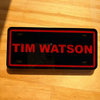 Personalised Walker & Wheelchair Number Plate – Custom Acrylic Accessory for Mobility Aids