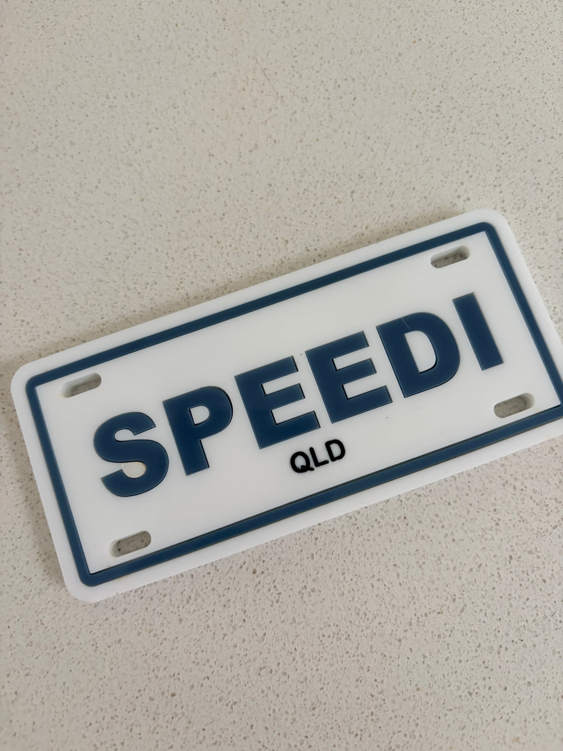 Personalised Walker & Wheelchair Number Plate – Custom Acrylic Accessory for Mobility Aids