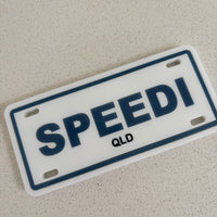 Personalised Walker & Wheelchair Number Plate – Custom Acrylic Accessory for Mobility Aids
