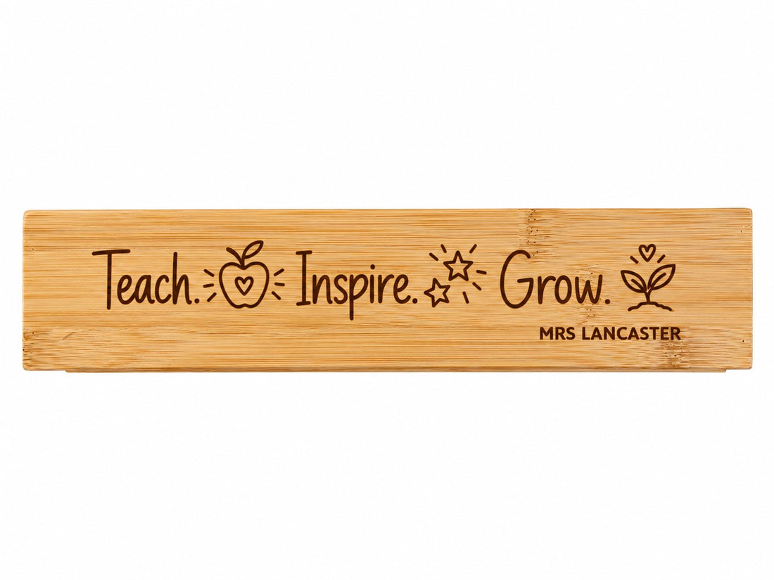 Personalised Bamboo Organisation Tray