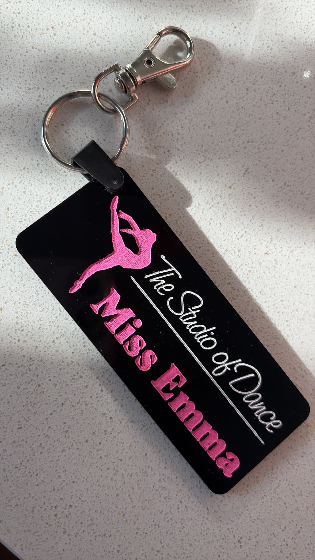 The Studio of Dance personalised keyring