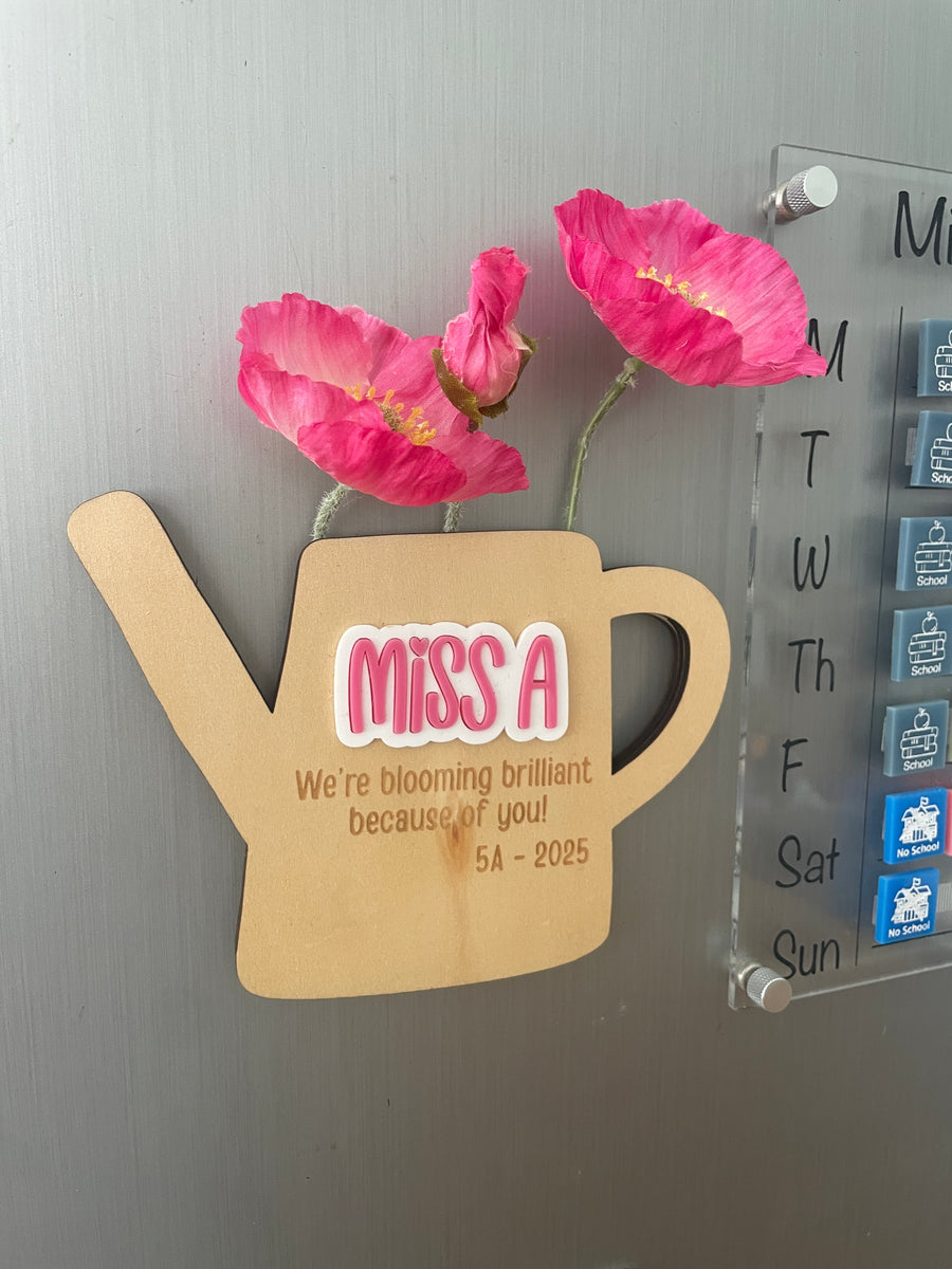 Teacher Magnetic Pot Plant Gift