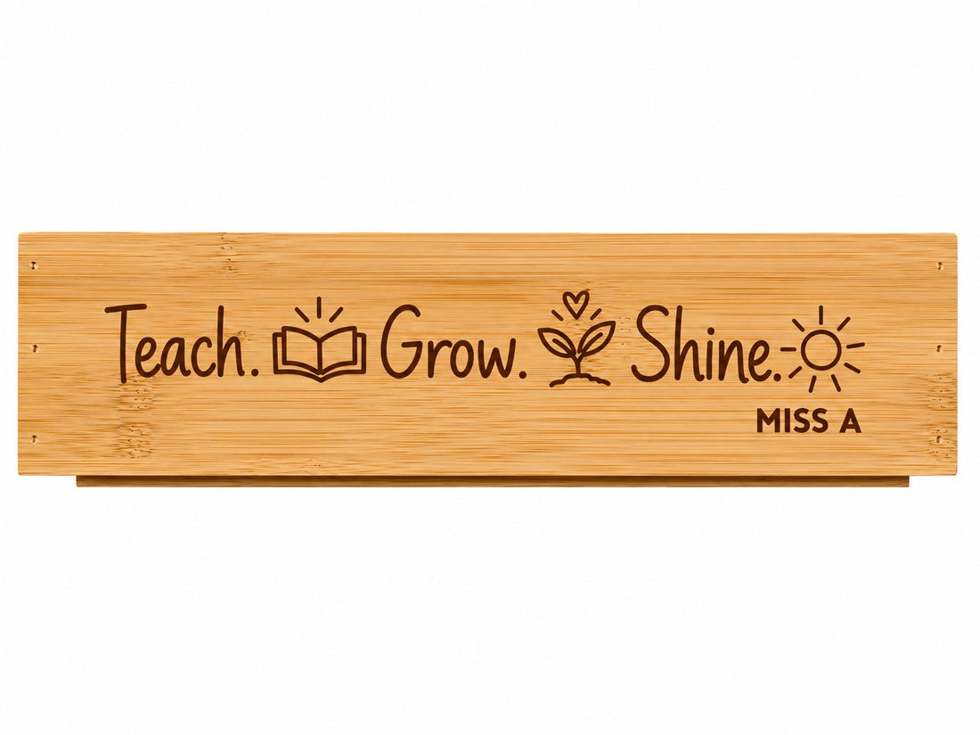 Personalised Bamboo Organisation Tray