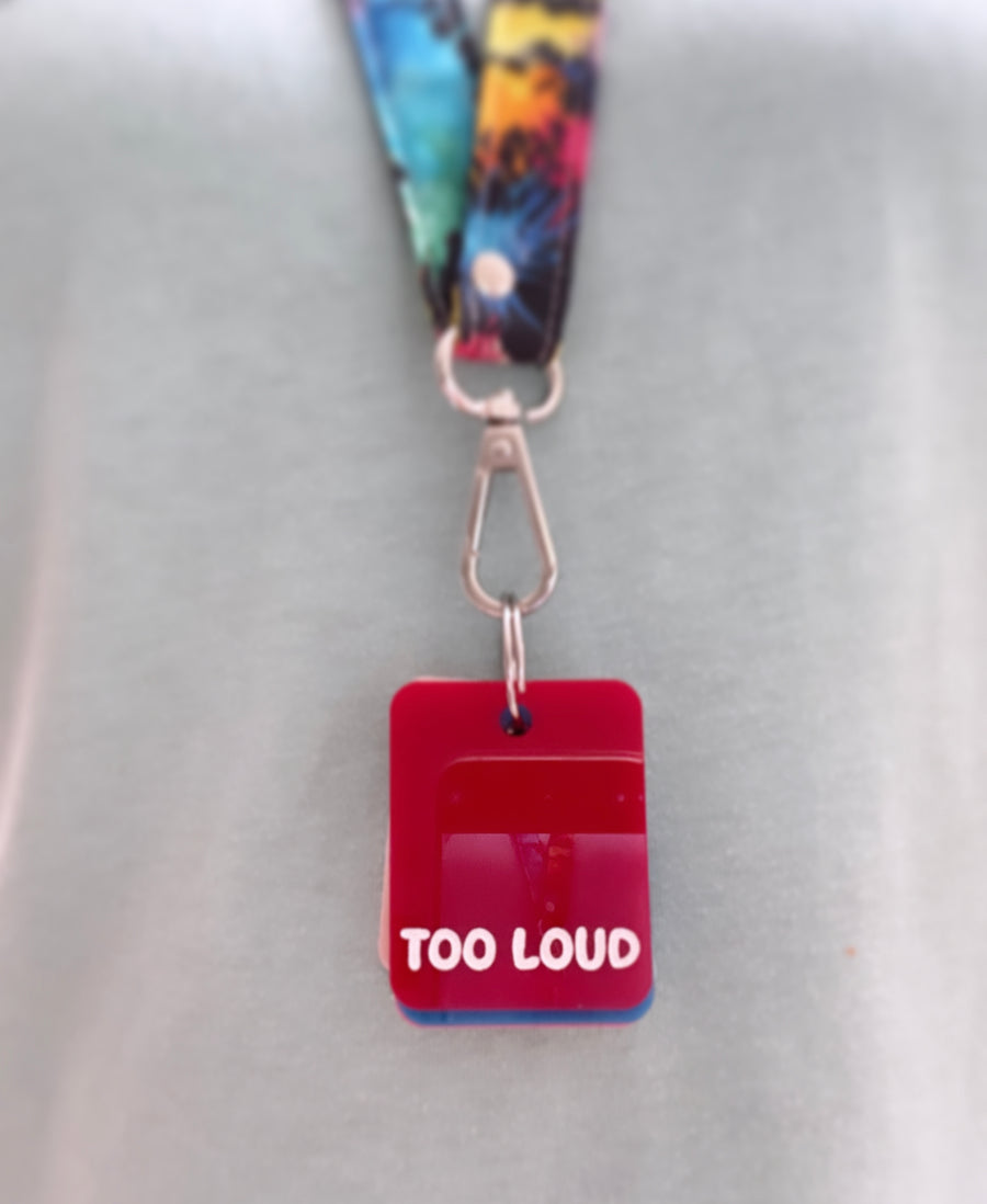 Emotional support tags + lanyard – Emma Jae Custom Laser Designs