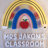 Acrylic Classroom Sign - Stationery Design