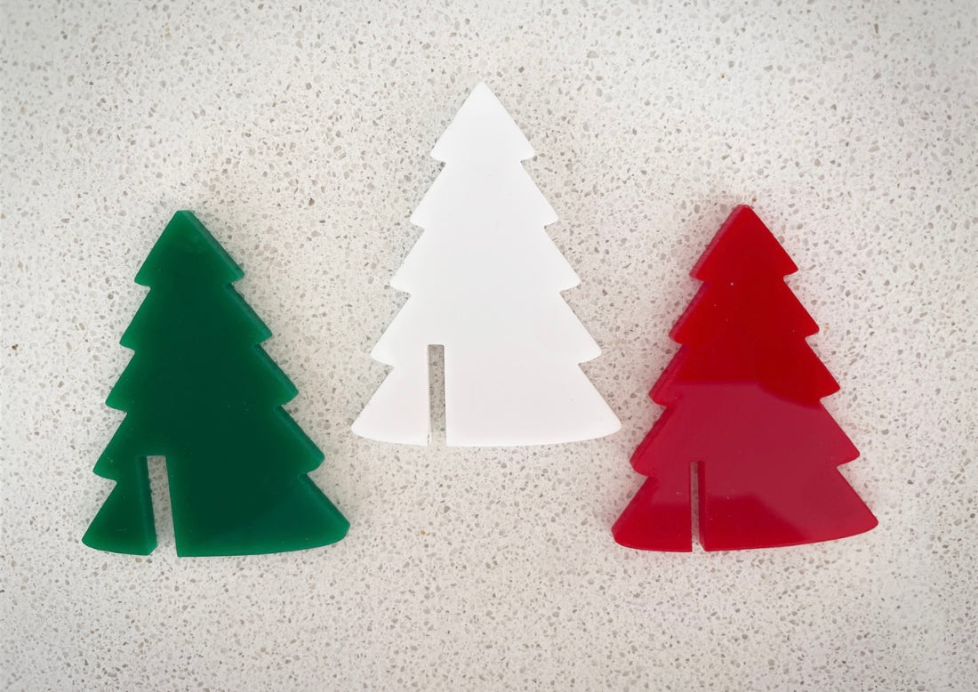 Christmas drink tags